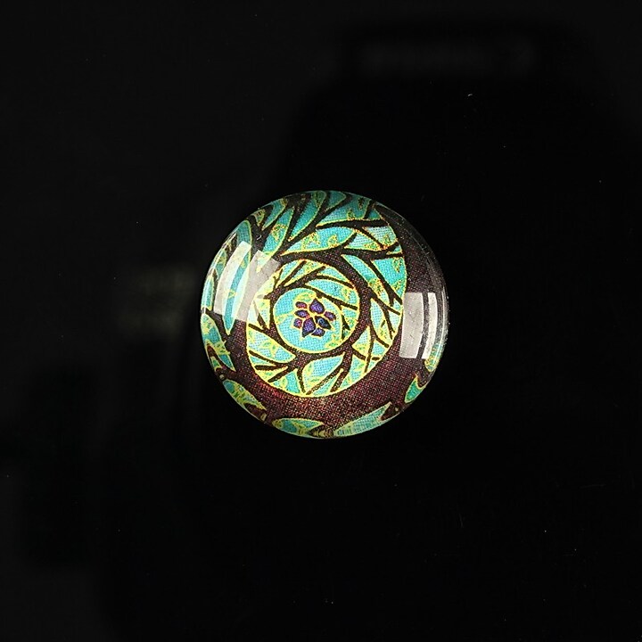 Cabochon sticla 18mm "Tree of life" cod 091