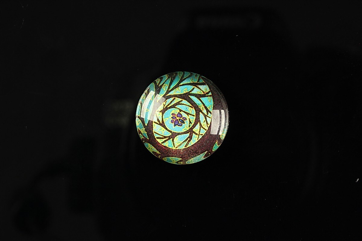 Cabochon sticla 18mm "Tree of life" cod 091