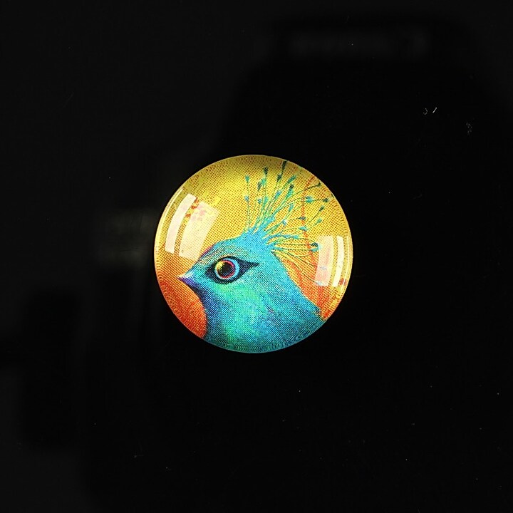 Cabochon sticla 18mm "Pretty friends" cod 104