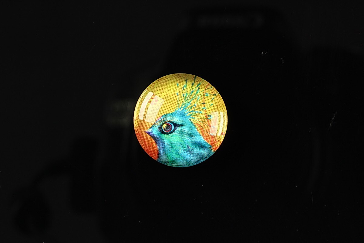 Cabochon sticla 18mm "Pretty friends" cod 104