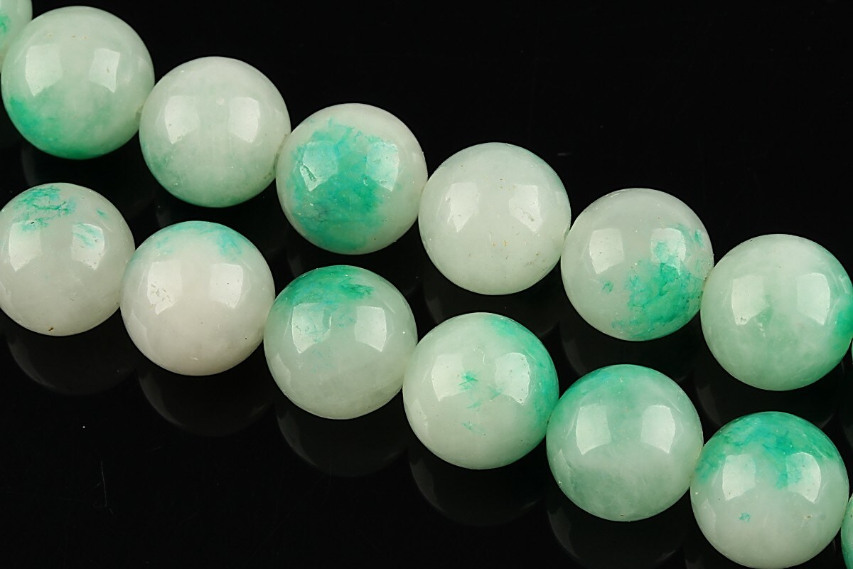 Jad sfere 12mm - verde mix