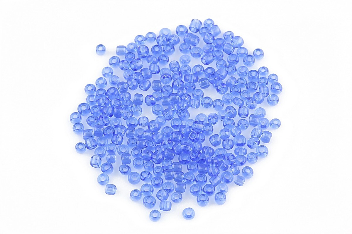 Margele de nisip 2mm (50g) - cod 004 - albastru transparent