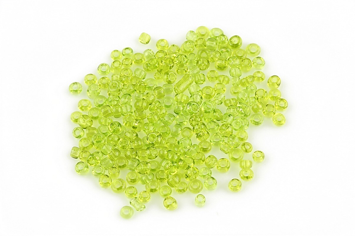 Margele de nisip 2mm (50g) - cod 038 - verde crud