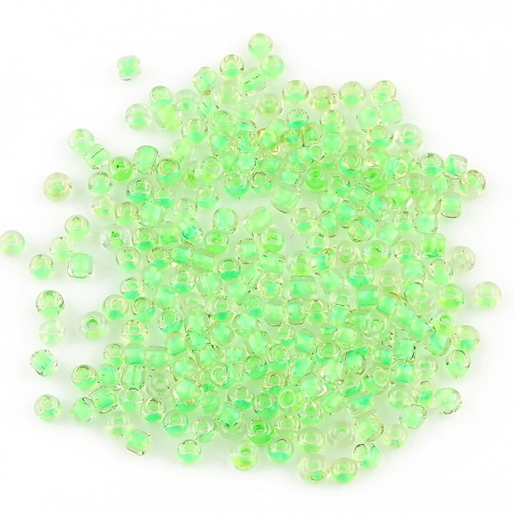 Margele de nisip 2mm (50g) - cod 027 - verde neon