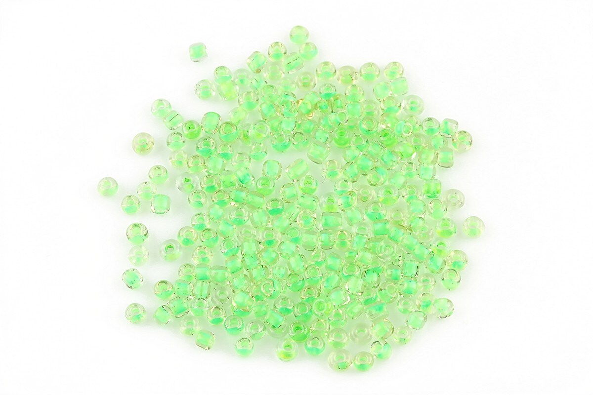 Margele de nisip 2mm (50g) - cod 027 - verde neon