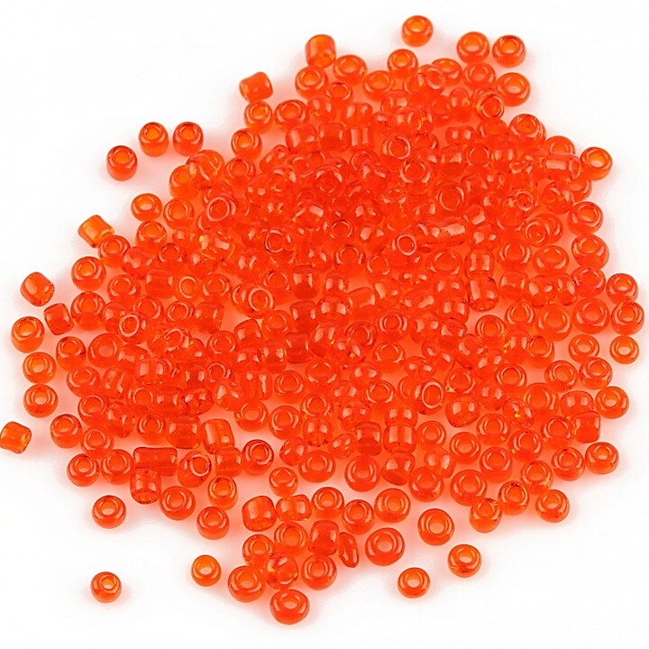 Margele de nisip 2mm (50g) - cod 034 - portocaliu