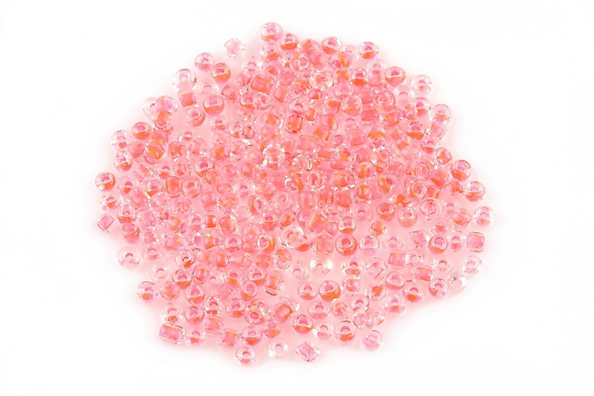 Margele de nisip 2mm (50g) - cod 021 - portocaliu neon