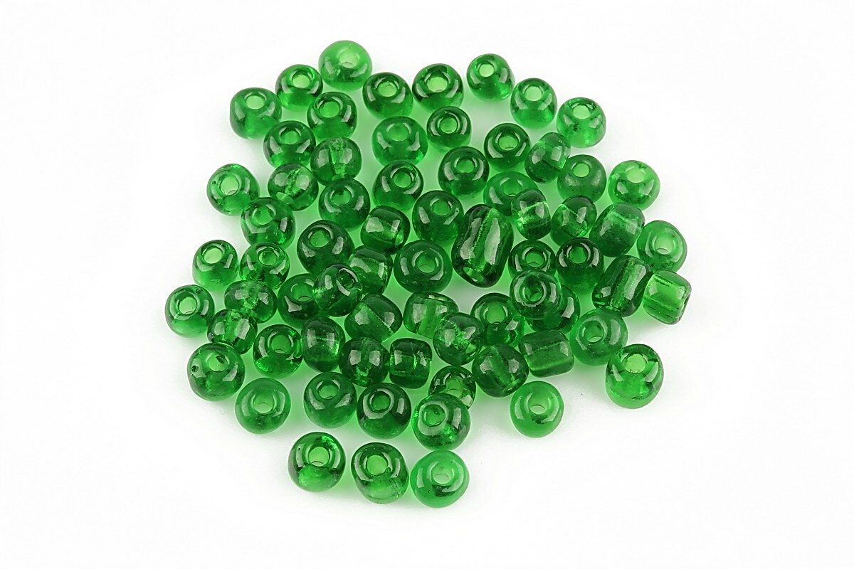 Margele de nisip 4mm (50g) - cod 073 - verde