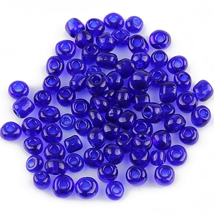 Margele de nisip 4mm (50g) - cod 057 - albastru cobalt