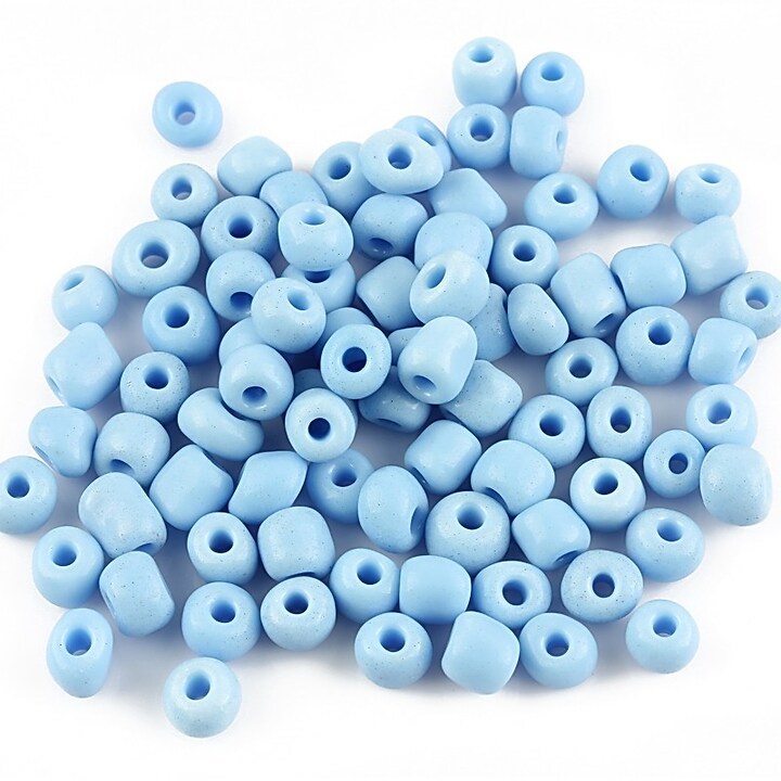 Margele de nisip opace 4mm (50g) - cod 103 - bleu