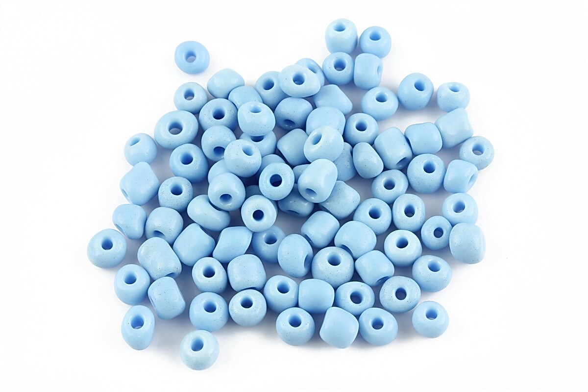 Margele de nisip opace 4mm (50g) - cod 103 - bleu