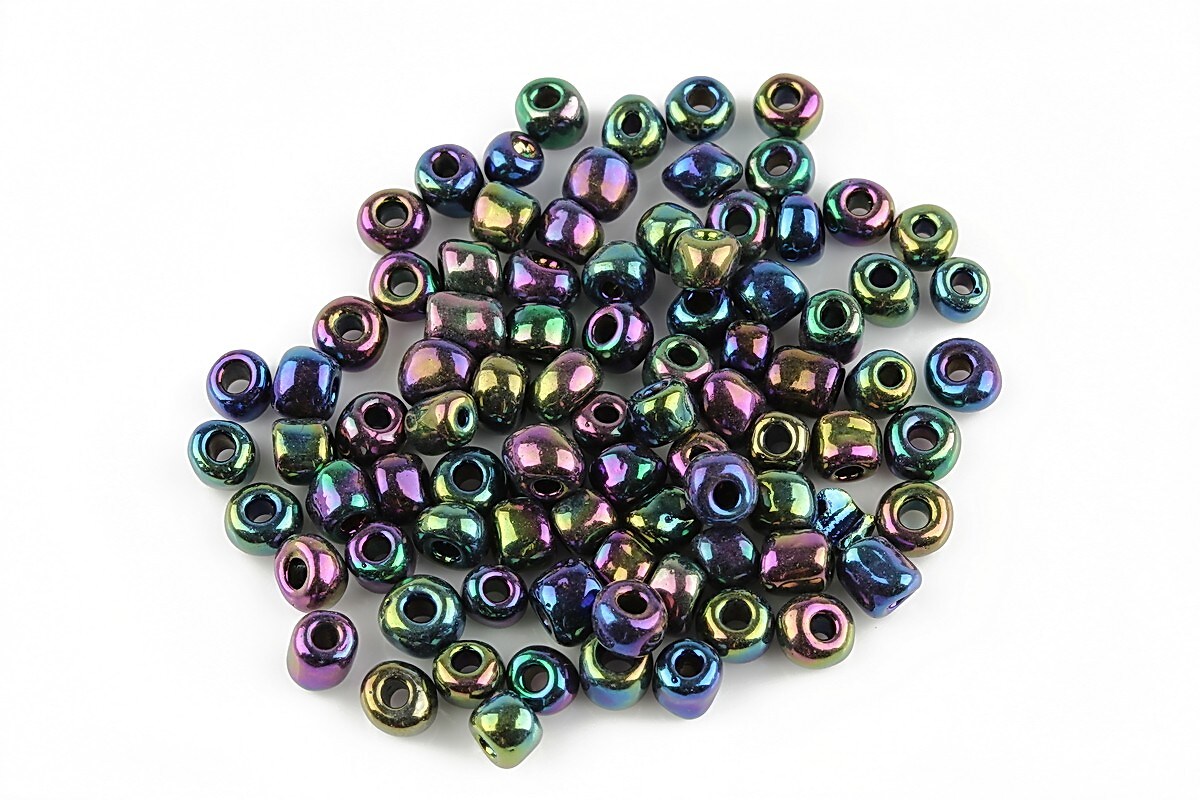 Margele de nisip 4mm (50g) - cod 120 - multicolor