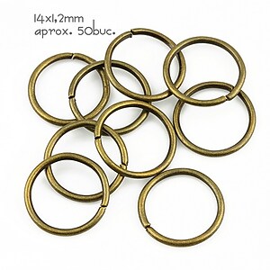 Zale bronz 14mm (grosime 1,2mm)