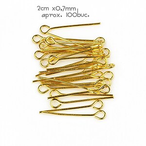 Ace cu bucla aurii 2cm
