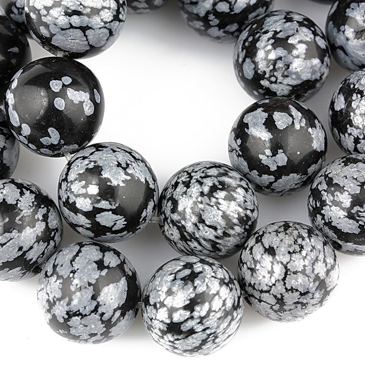 Snowflake obsidian sfere 12mm