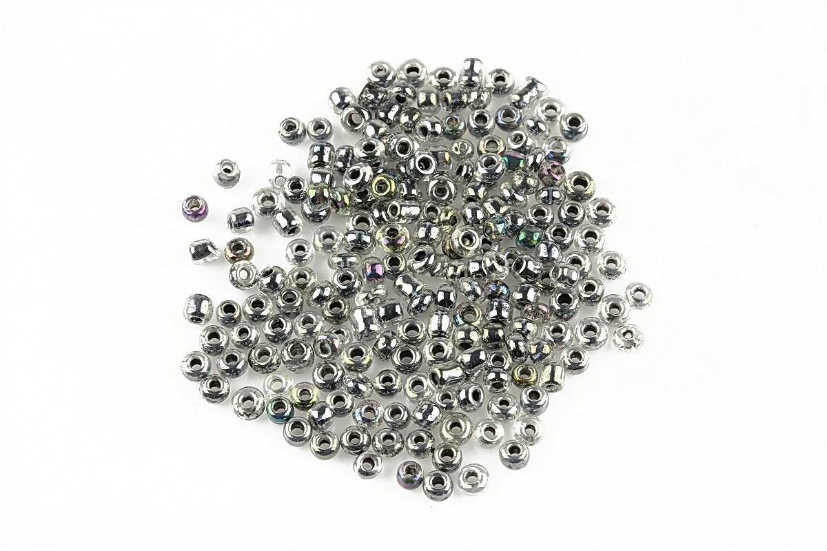 Margele de nisip 2mm (50g) - cod 276 - gri