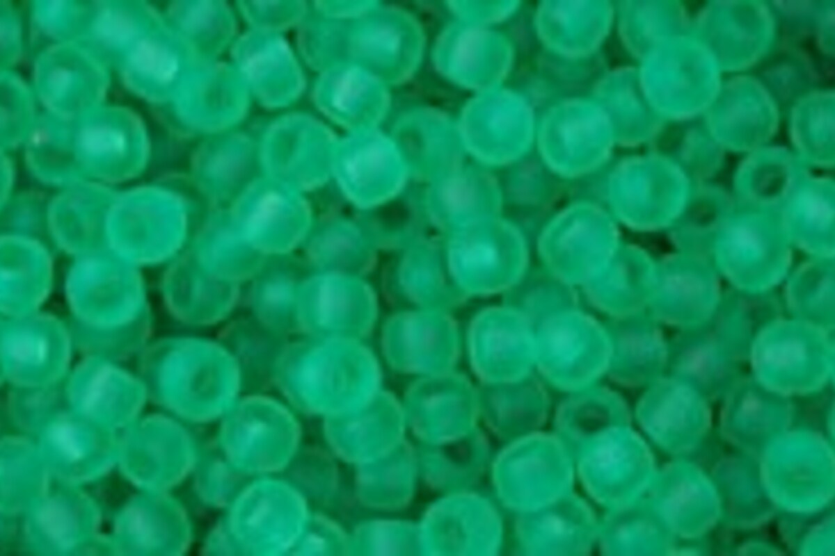 Margele Toho rotunde 11/0 - Transparent-Frosted Dark Peridot