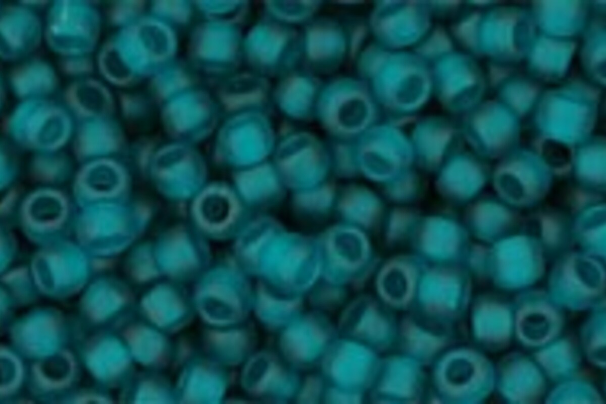 Margele Toho rotunde 11/0 - Transparent-Frosted Teal