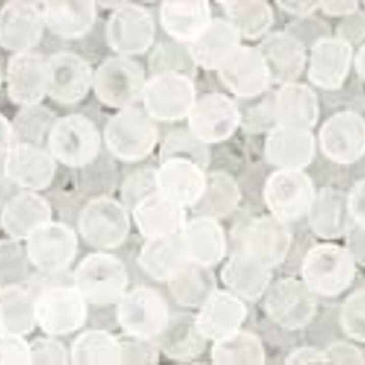 Margele Toho rotunde 11/0 - Transparent-Frosted Crystal