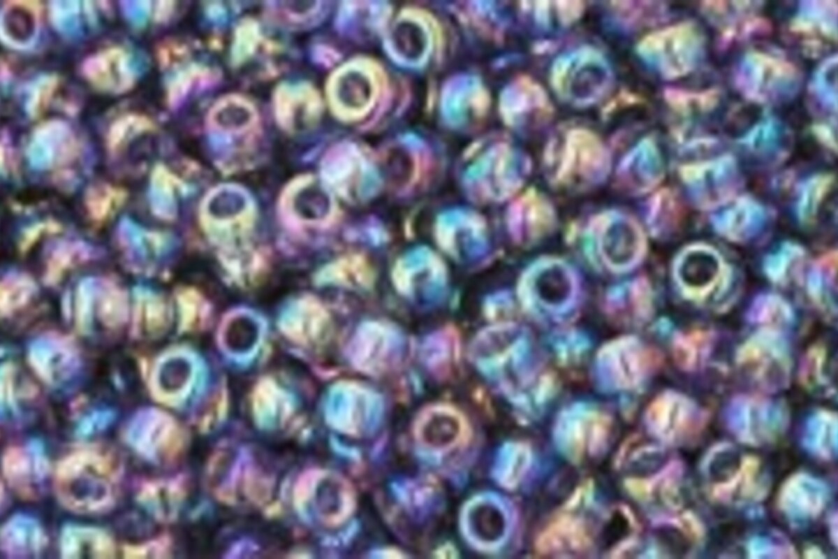 Margele Toho rotunde 11/0 - Trans-Rainbow Sugar Plum