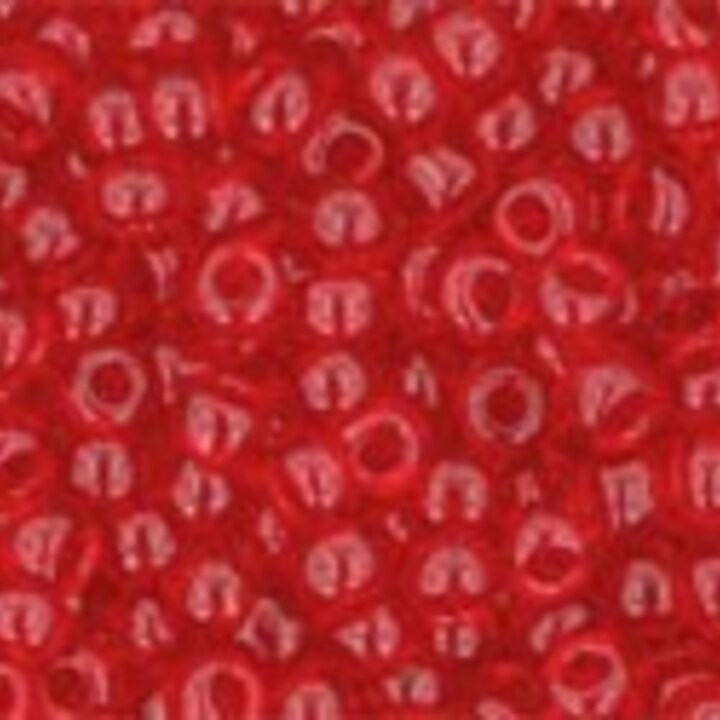 Margele Toho rotunde 11/0 - Transparent Siam Ruby