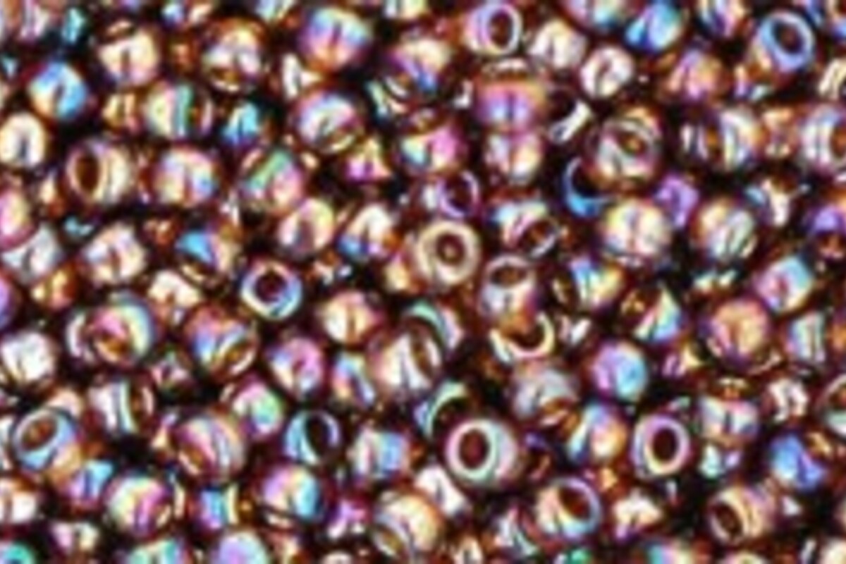 Margele Toho rotunde 11/0 - Trans-Rainbow Smoky Topaz