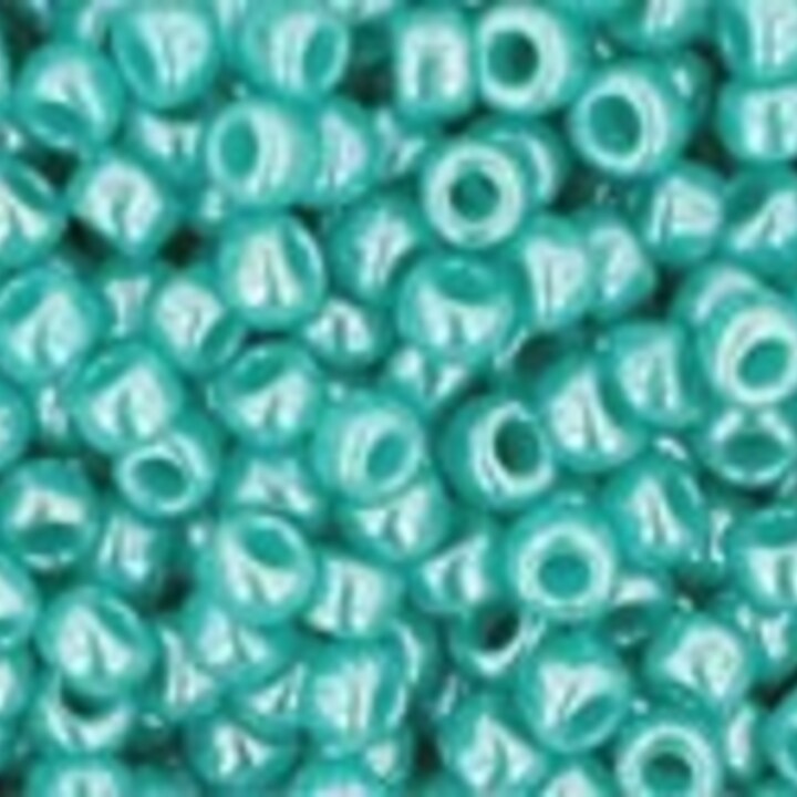 Margele Toho rotunde 11/0 - Opaque Lustered Turquoise