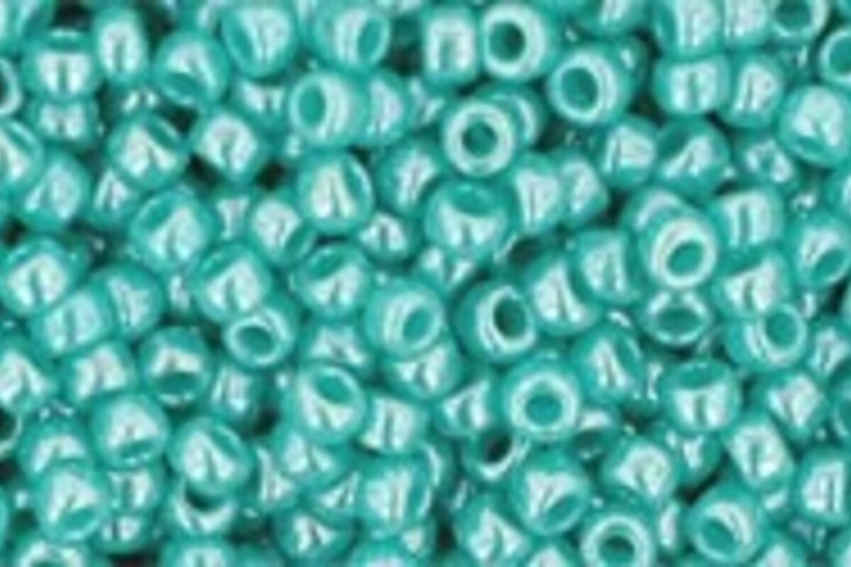 Margele Toho rotunde 11/0 - Opaque Lustered Turquoise