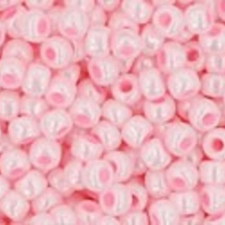 Margele Toho rotunde 11/0 - Opaque-Lustered Baby Pink