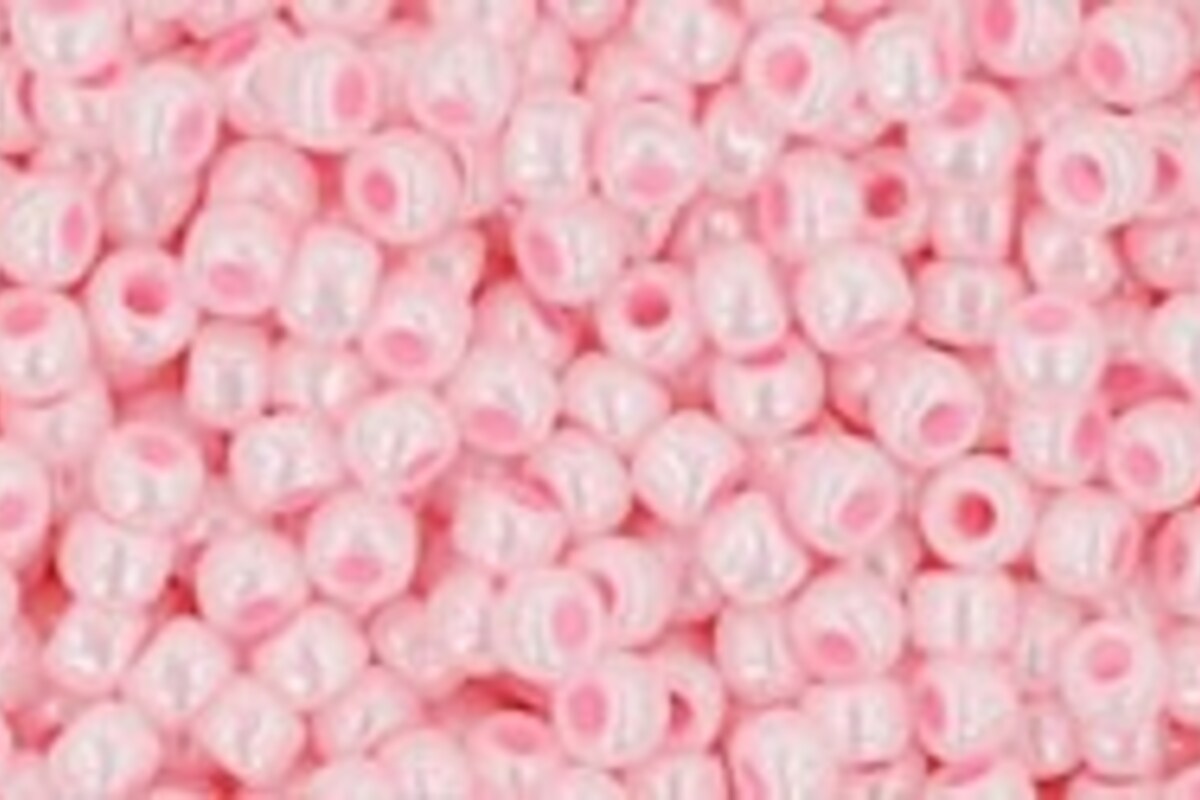 Margele Toho rotunde 11/0 - Opaque-Lustered Baby Pink