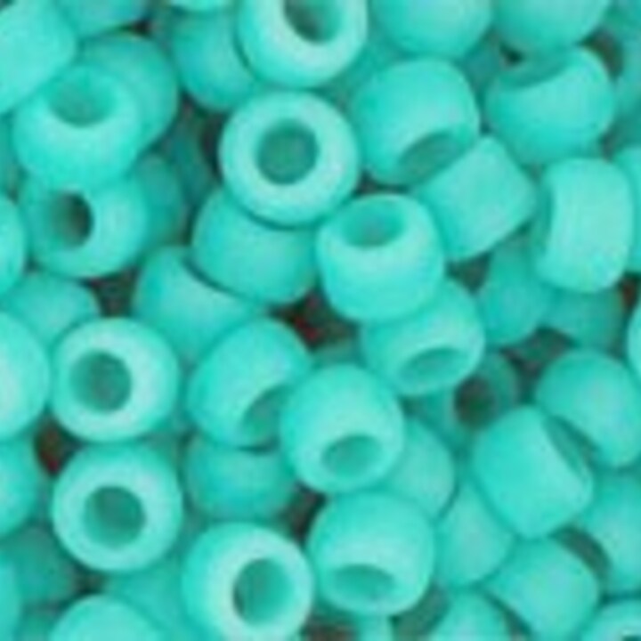 Margele Toho rotunde 8/0 - Opaque-Frosted Turquoise