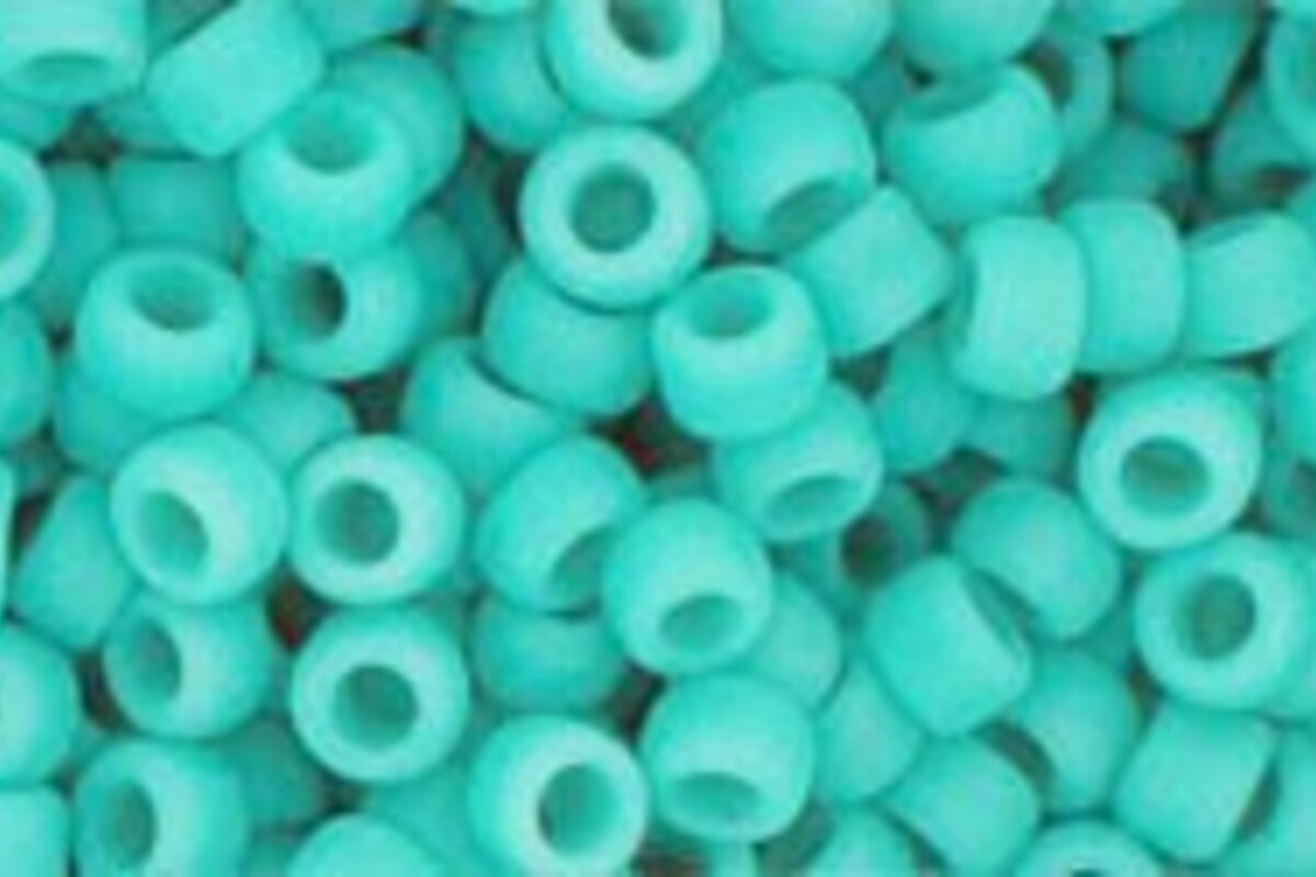 Margele Toho rotunde 8/0 - Opaque-Frosted Turquoise