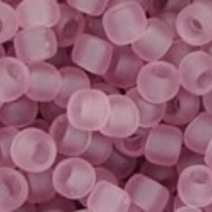 Margele Toho rotunde 8/0 - Transparent-Frosted Lt Amethyst