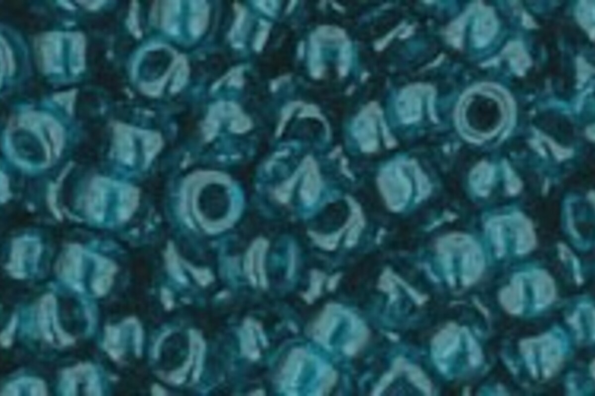 Margele Toho rotunde 8/0 - Transparent Capri Blue