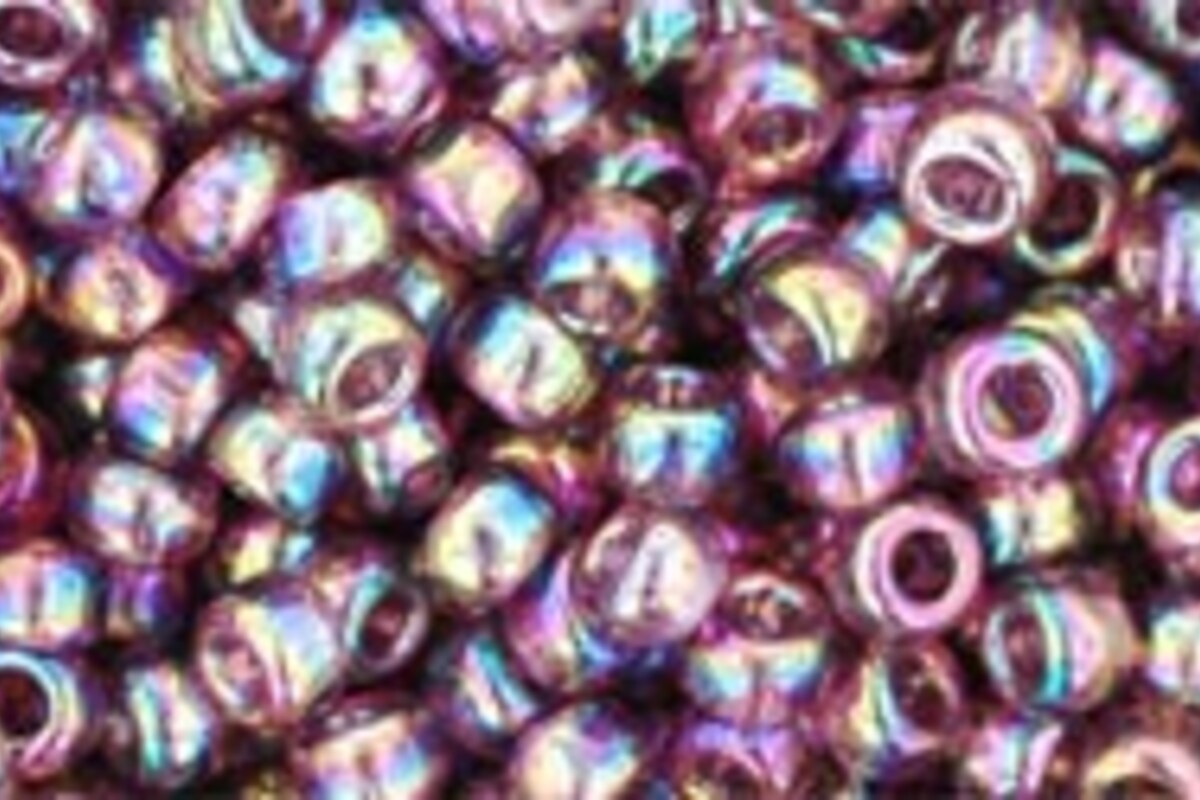 Margele Toho rotunde 8/0 - Trans-Rainbow Med Amethyst