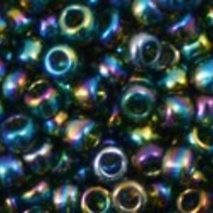 Margele Toho rotunde 8/0 - Trans-Rainbow Olivine