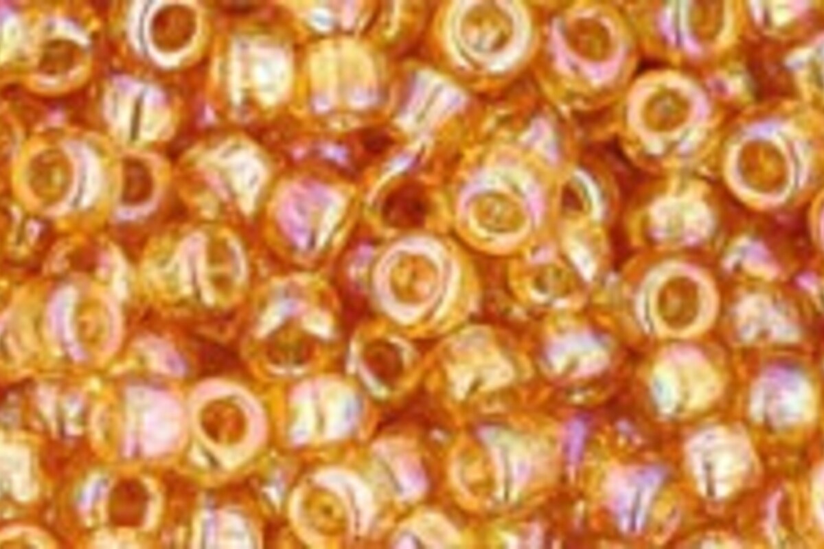 Margele Toho rotunde 8/0 - Trans-Rainbow Med Topaz