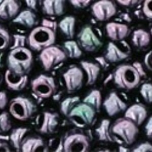 Margele Toho rotunde 8/0 - Metallic - Amethyst Gun Metal