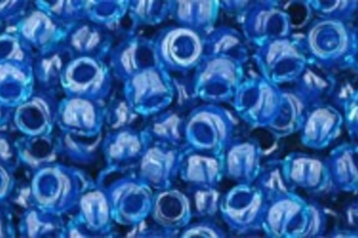 Margele Toho rotunde 8/0 - Inside-Color Aqua/Capri Lined