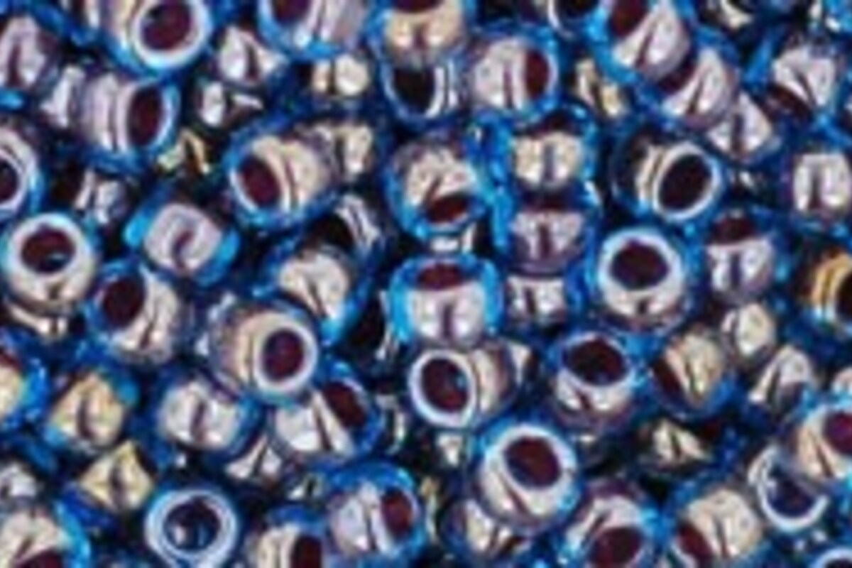 Margele Toho rotunde 8/0 - Inside-Color Blue Raspberry