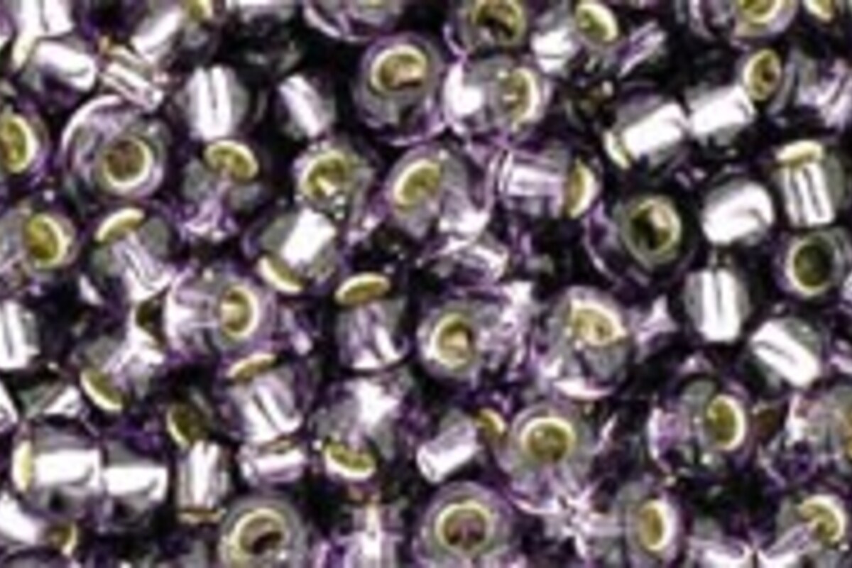 Margele Toho rotunde 8/0 - Silver-Lined Tanzanite
