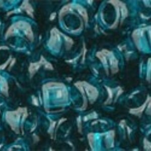 Margele Toho rotunde 6/0 - Transparent Capri Blue