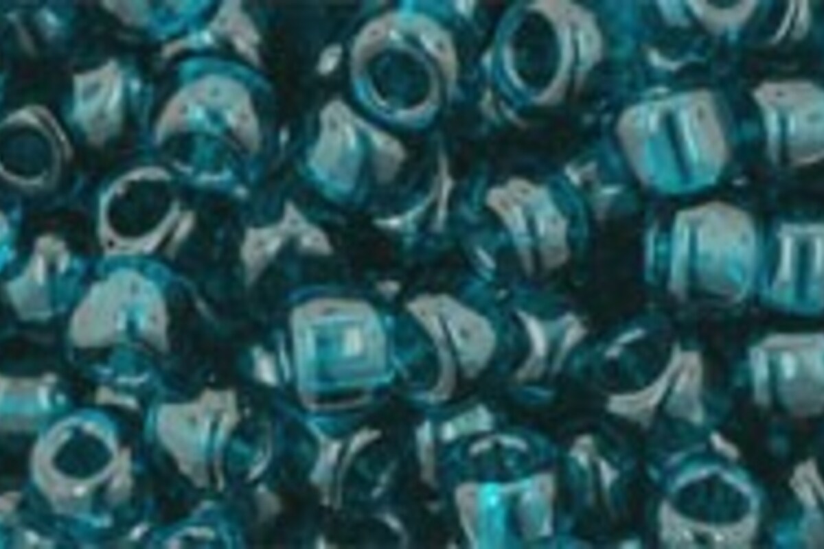 Margele Toho rotunde 6/0 - Transparent Capri Blue