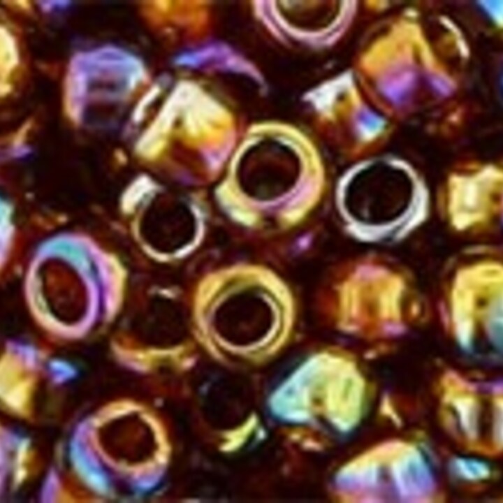 Margele Toho rotunde 6/0 - Trans-Rainbow Smoky Topaz