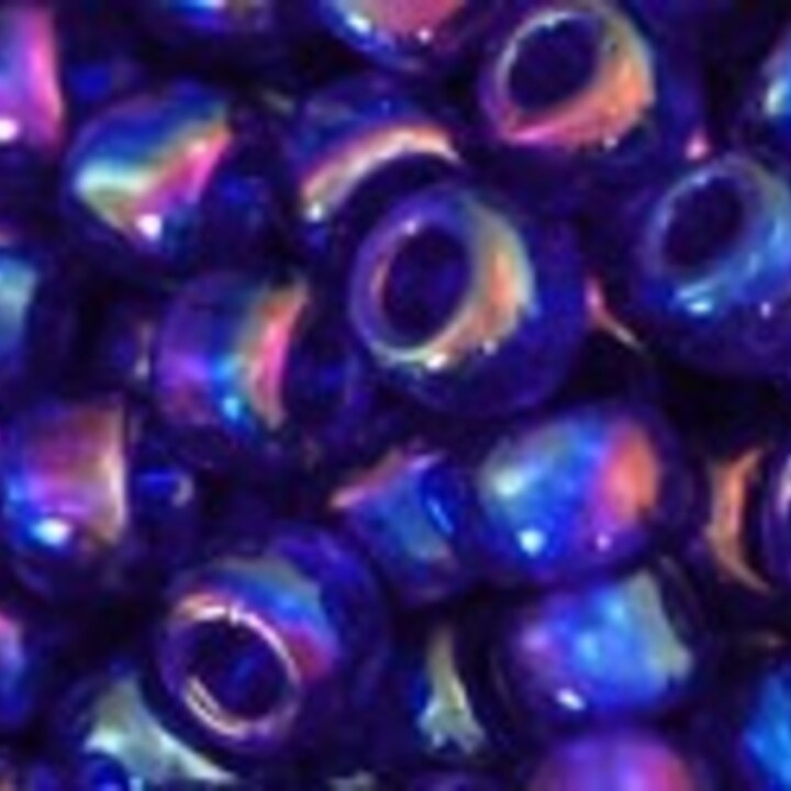 Margele Toho rotunde 6/0 - Trans-Rainbow Cobalt 