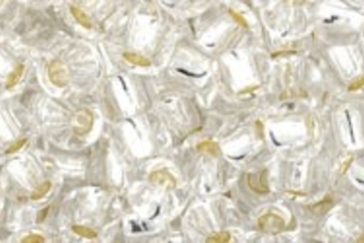 Margele Toho rotunde 6/0 - Silver-Lined Crystal