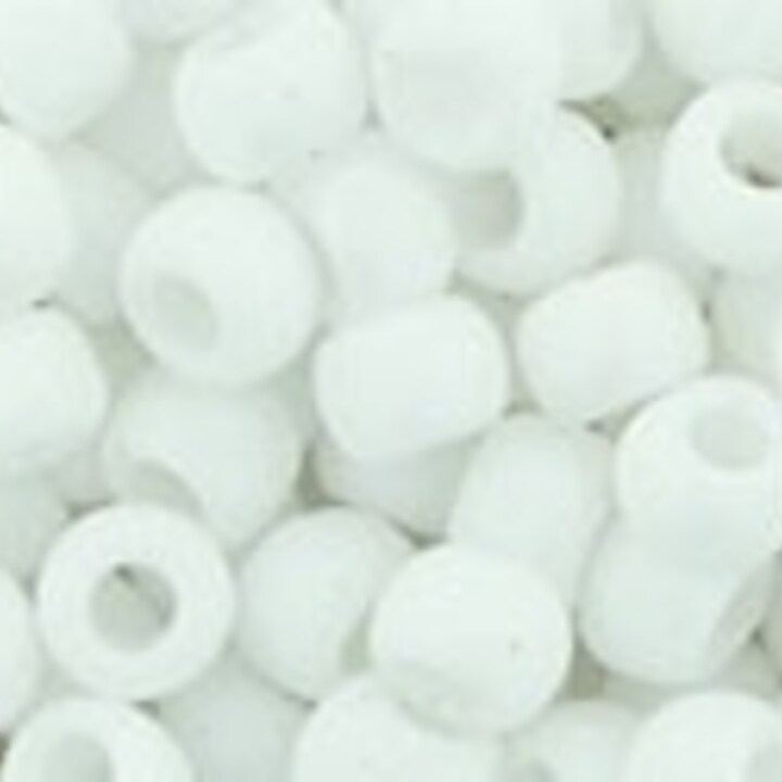 Margele Toho rotunde 6/0 - Matte-Color Opaque White