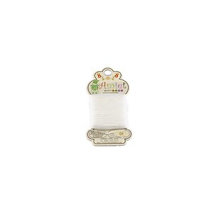 Ata de insirat margele Toho Amiet 20m, grosime 0,6mm - alb
