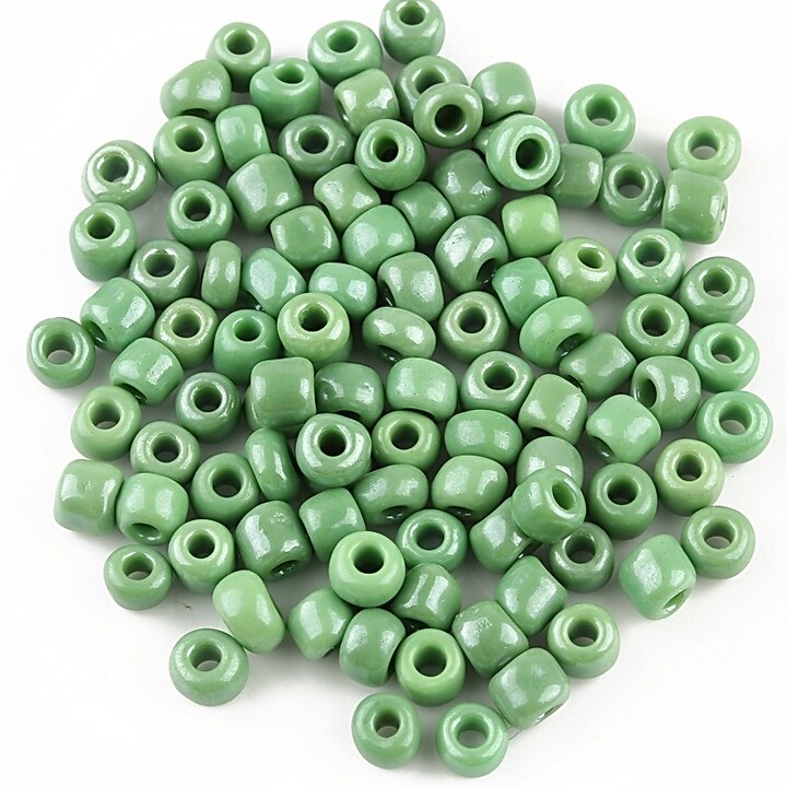 Margele de nisip 4mm (50g) - cod 286 - verde