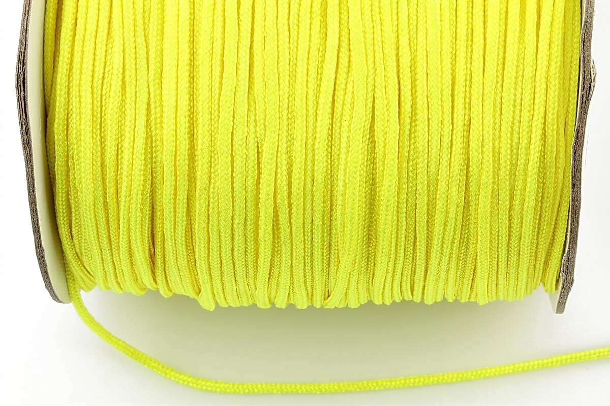 Snur nylon grosime 1,5mm (10m) - verde neon 2